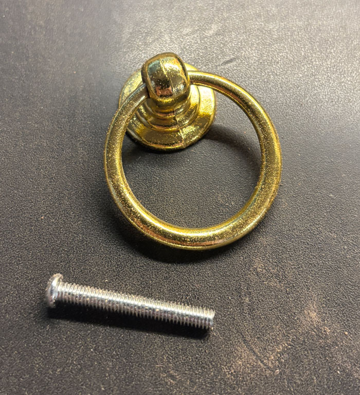 Guld farvet håndtag