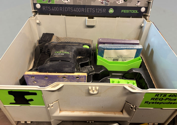 RTS 400 sandpapir boks