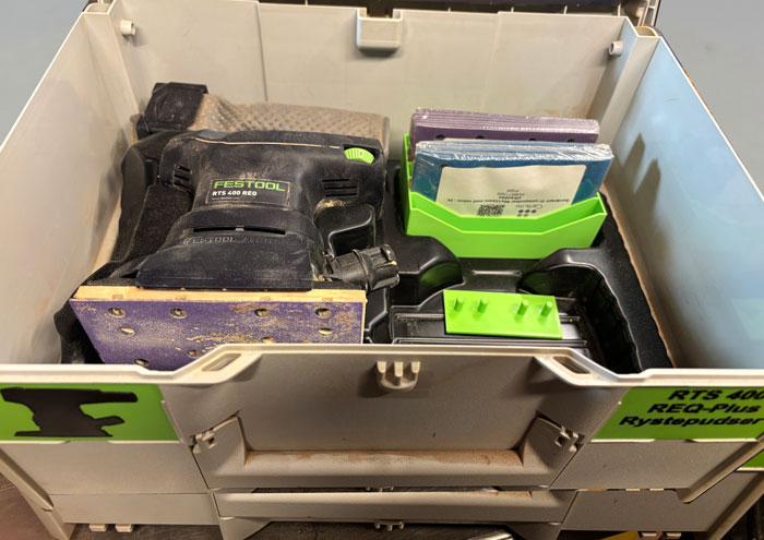 RTS 400 sandpapir boks