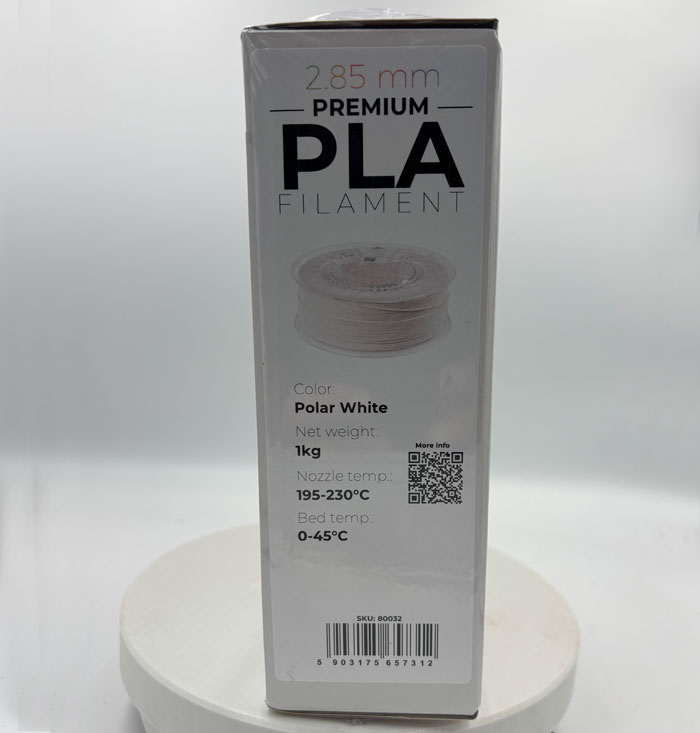 1 kg Spectrum filaments 2,85mm Polar white