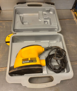 Einhell Bavaria BSS 105, samt 97 stk sandpapir