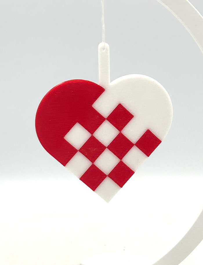 Julehjerte, hjerte