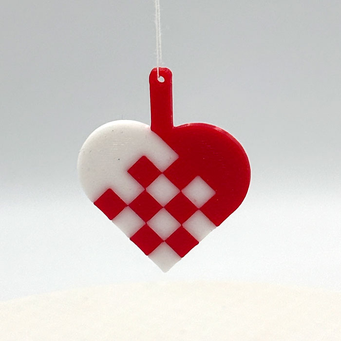 Julehjerte, hjerte