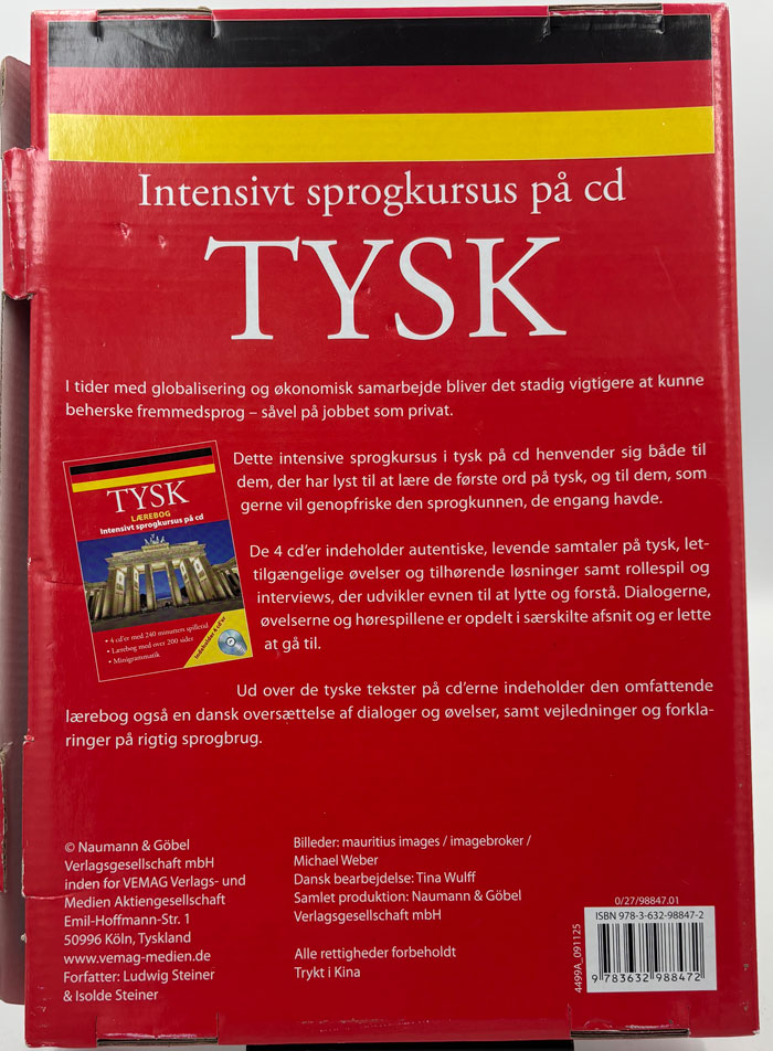 Sprogkursus tysk