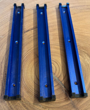 T-track skinne blå 300 mm