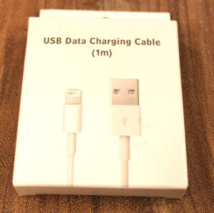 USB data charging cable iphone 1 m