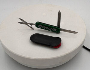 Synoptik lommekniv med etui