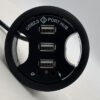USB hub, til indbygning i bordplade