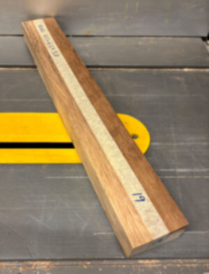 Iroko 450 x 62 x 38