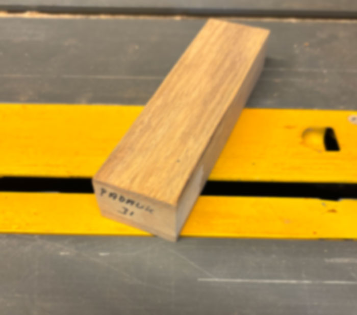 Padauk kniv skæfte