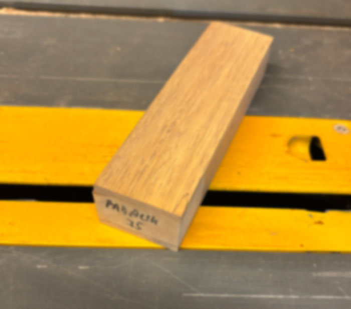 Padauk kniv skæfte