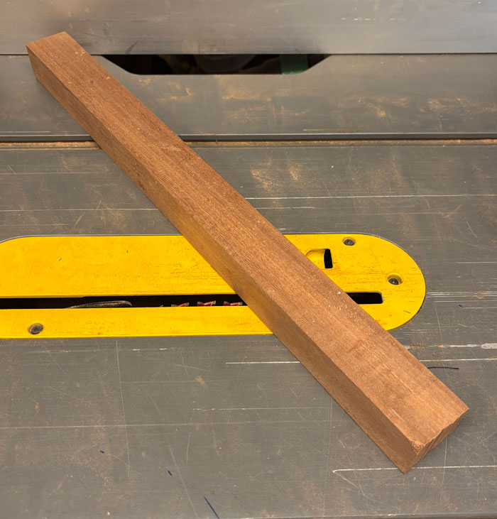 Sapele klods