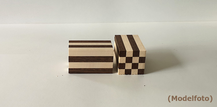 Ahorn og wenge vinprop