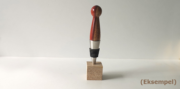 Padauk vinprop klods