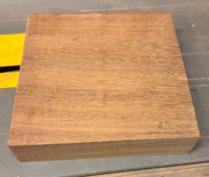 Sapele klods