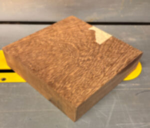 Sapele 184 x 184 x 41