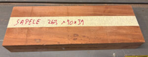 Sapele 263 x 90 x 39