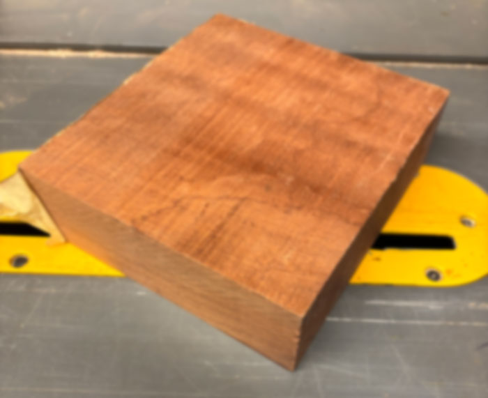 Sapele klods