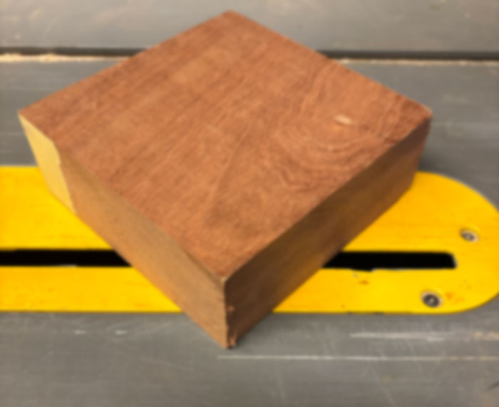 Sapele klods
