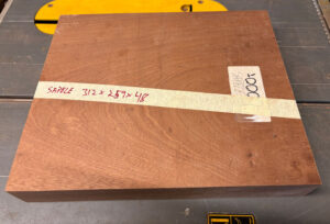 Sapele 312 x 259 x 48