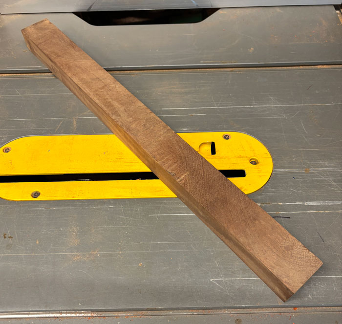 Sapele klods