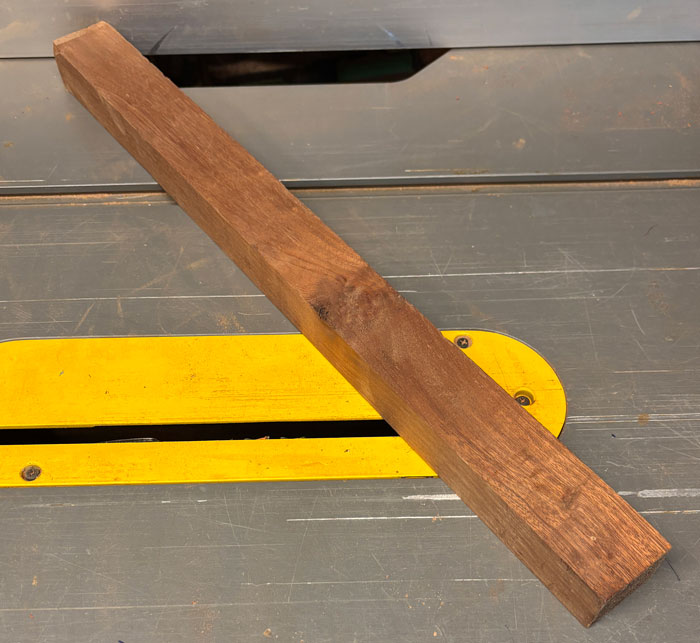 Sapele klods