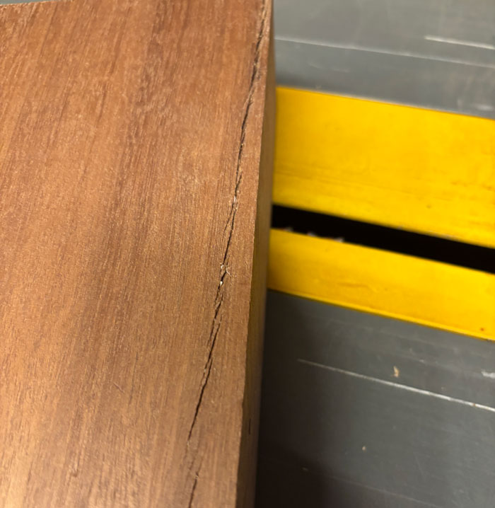 Sapele klods