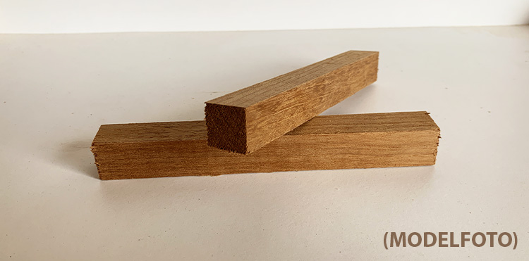 Teak penblank