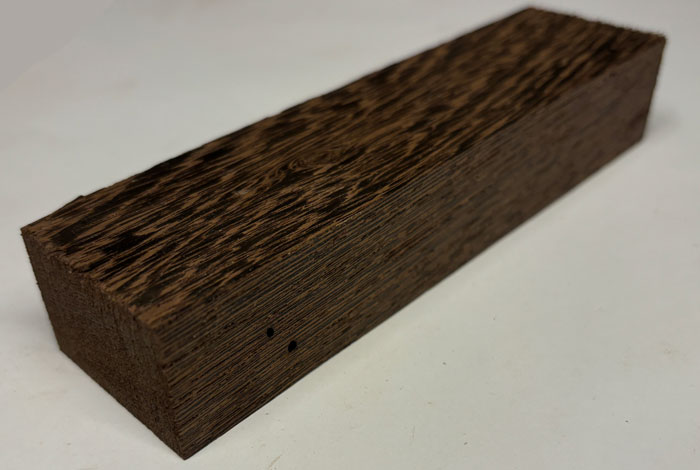 Wenge kniv skæfte