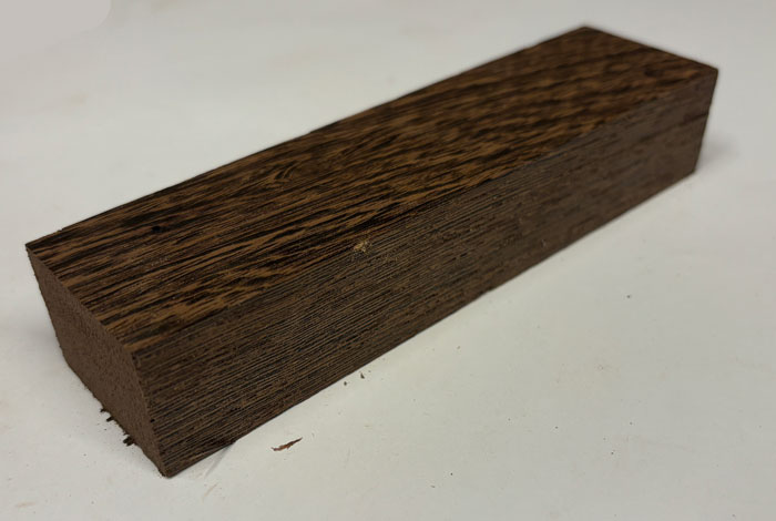 Wenge kniv skæfte