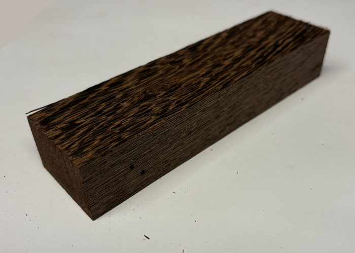 Wenge kniv skæfte