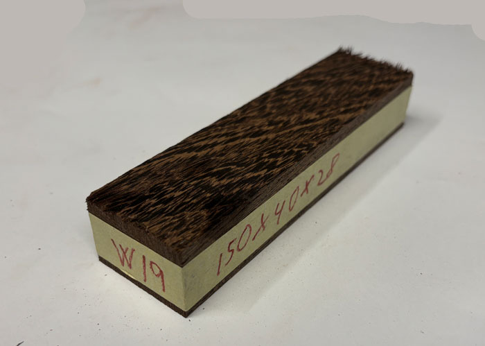 Wenge kniv skæfte