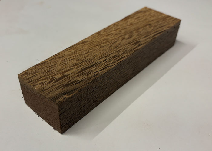 Wenge kniv skæfte