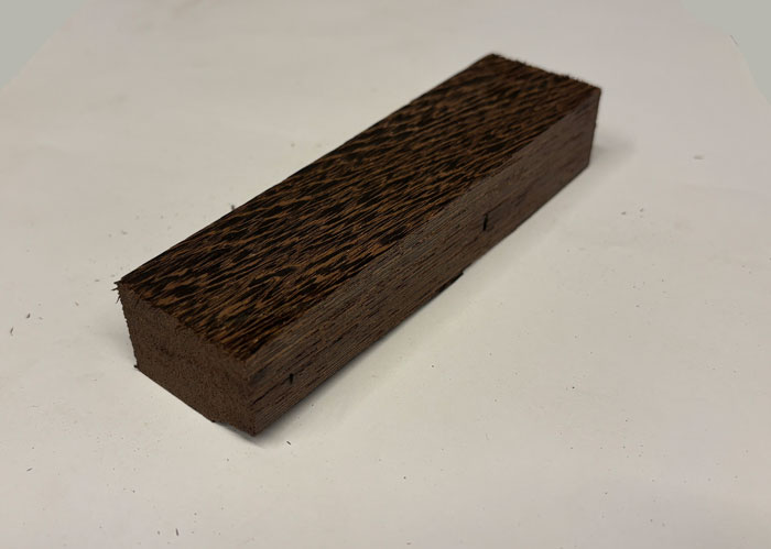 Wenge kniv skæfte