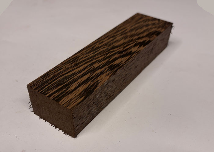 Wenge kniv skæfte