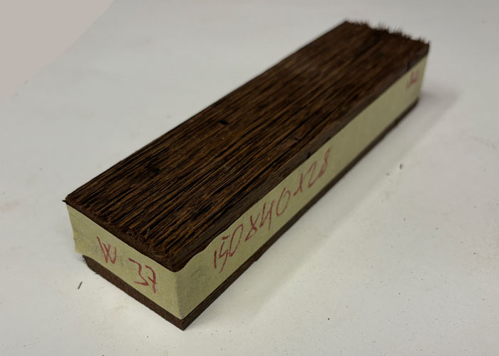 Wenge kniv skæfte