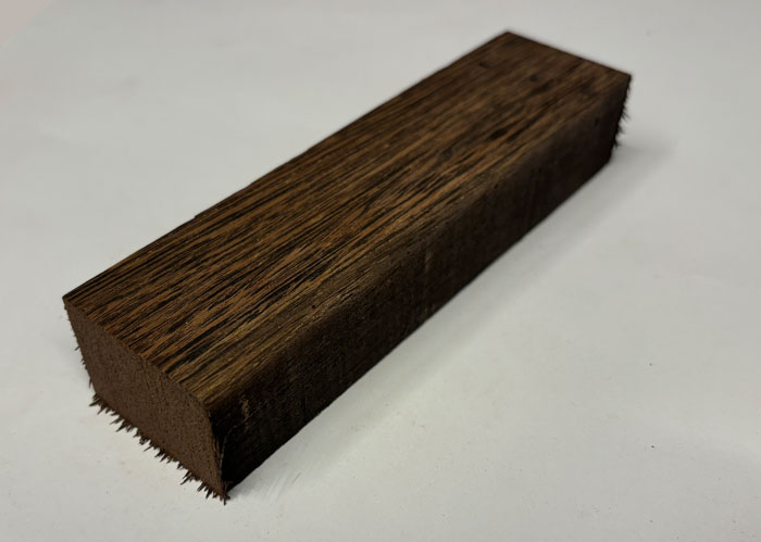 Wenge kniv skæfte