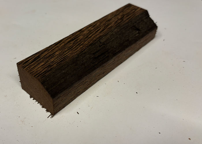 Wenge kniv skæfte