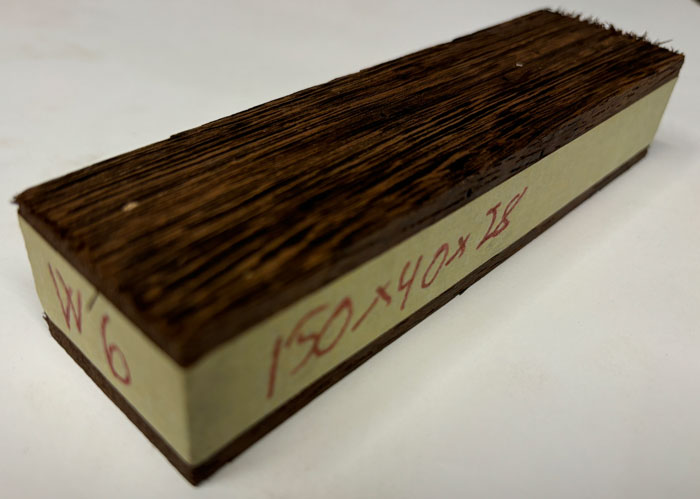 Wenge kniv skæfte