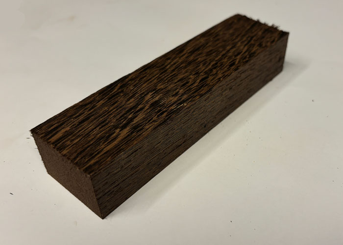 Wenge kniv skæfte