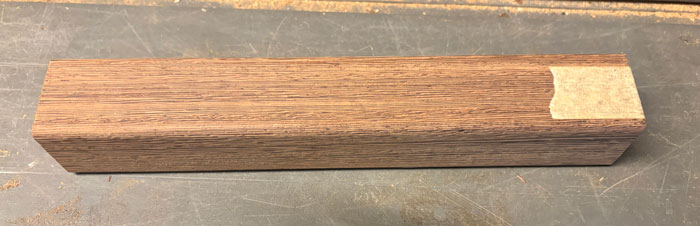 Wenge klods