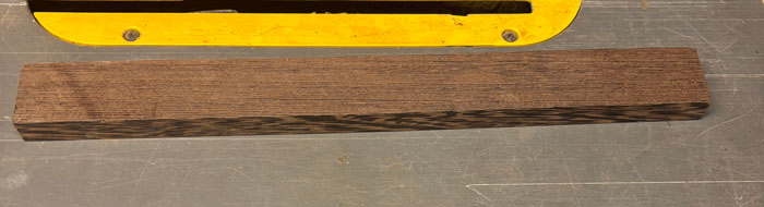 Wenge klods