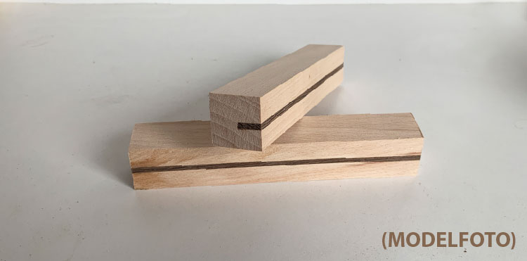 Bøg med wenge pen blank