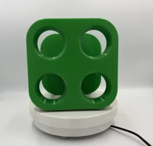Ketchup og sennep flaske holder i grøn, ny og større model